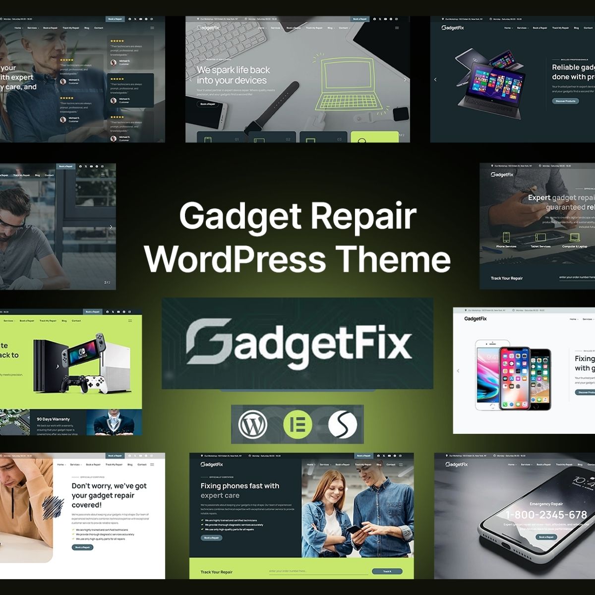 Gadgetfix - Phone and Gadget Repair Service WordPress Theme Gadgetfix - Phone and Gadget Repair Service WordPress Theme