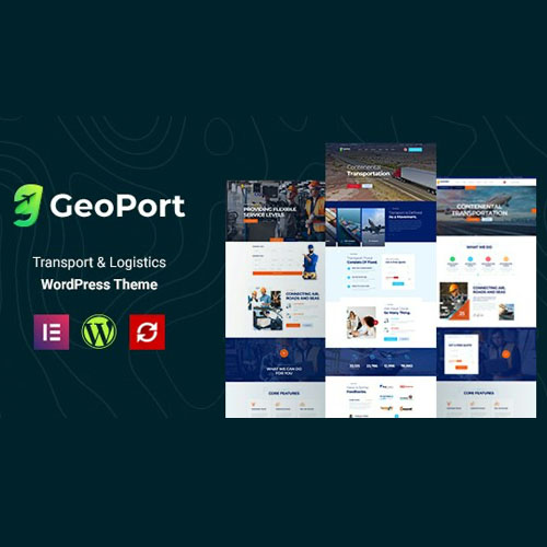 Geoport - Transport & Logistics WordPress Theme Geoport - Transport & Logistics WordPress Theme
