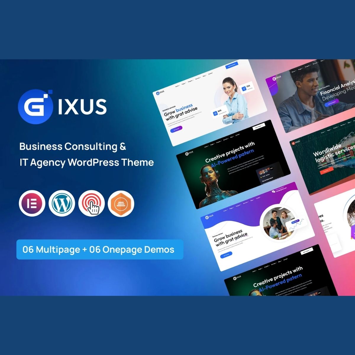 Gixus | Multipurpose WordPress Theme Gixus | Multipurpose WordPress Theme