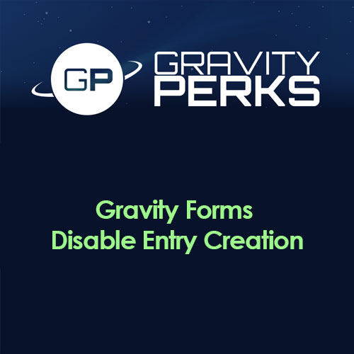Gravity Perks - Gravity Forms Disable Entry Creation Gravity Perks - Gravity Forms Disable Entry Creation