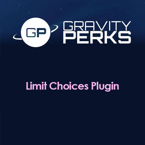Gravity Perks Limit Choices Plugin Gravity Perks Limit Choices Plugin