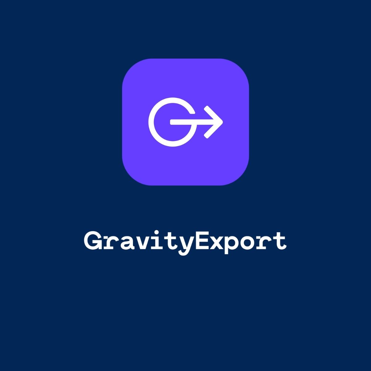 GravityExport GravityExport