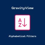 GravityView - A-Z Filters Extension