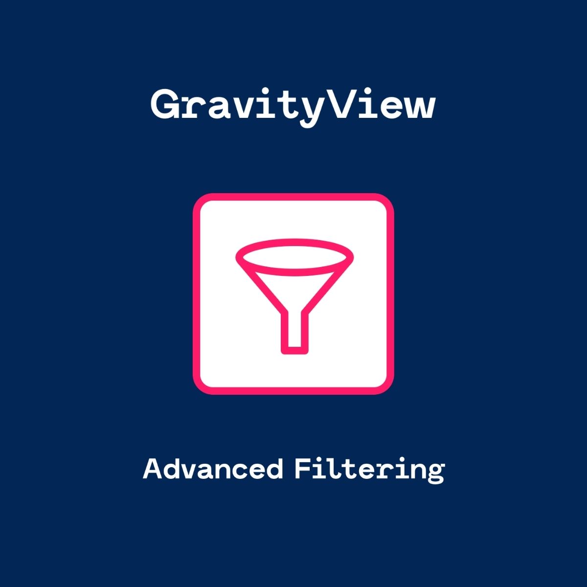 GravityView - Advanced Filter Extension GravityView - Advanced Filter Extension