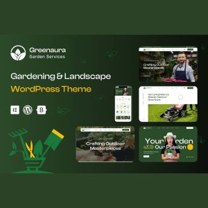 Greenaura - Gardening & Landscaping WordPress Theme