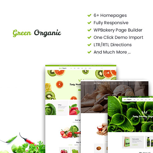 Greenorganic - WooCommerce WordPress Theme Greenorganic - WooCommerce WordPress Theme