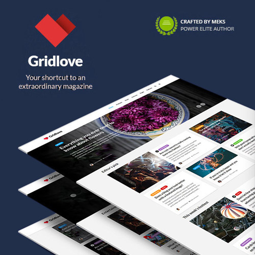 Gridlove - Creative Grid Style News & Magazine WordPress Theme Gridlove - Creative Grid Style News & Magazine WordPress Theme