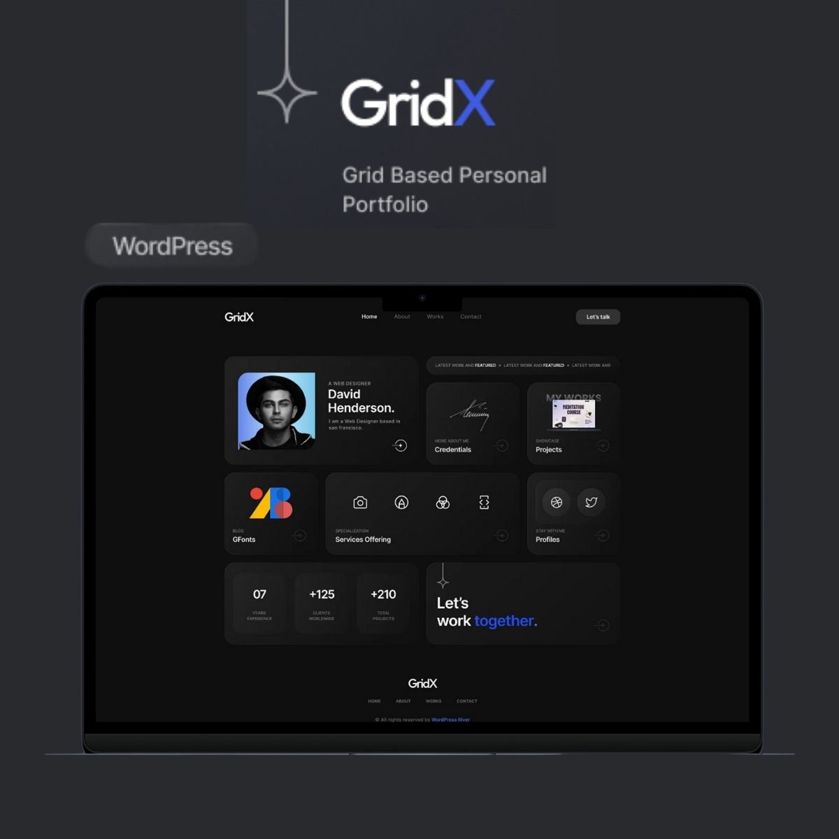 Gridx Portfolio Theme Gridx Portfolio Theme