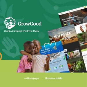 GrowGood - Charity & Nonprofit WordPress Theme