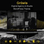 Gröwla – Digital Agency & Studio WordPress Theme
