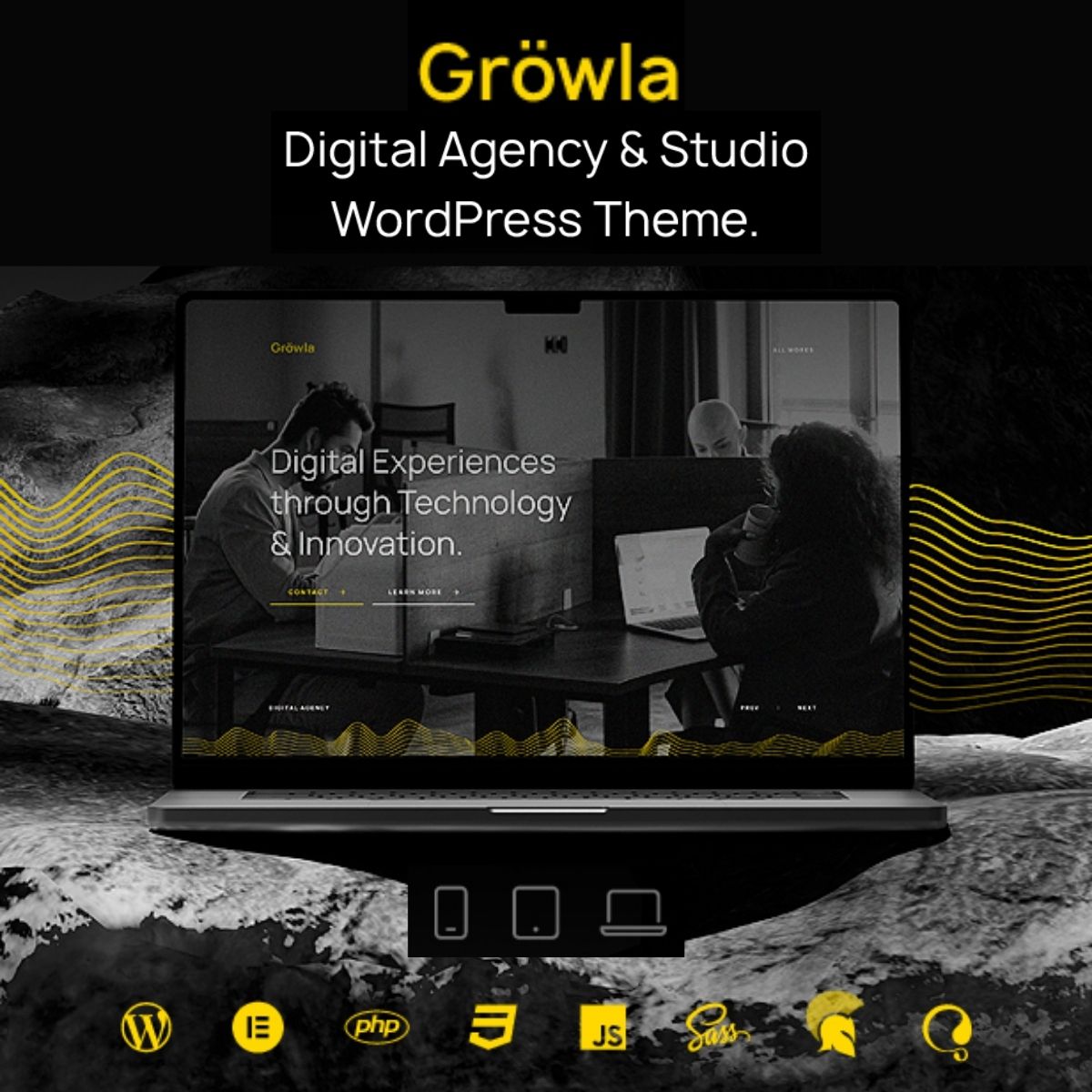 Gröwla – Digital Agency & Studio WordPress Theme Gröwla – Digital Agency & Studio WordPress Theme