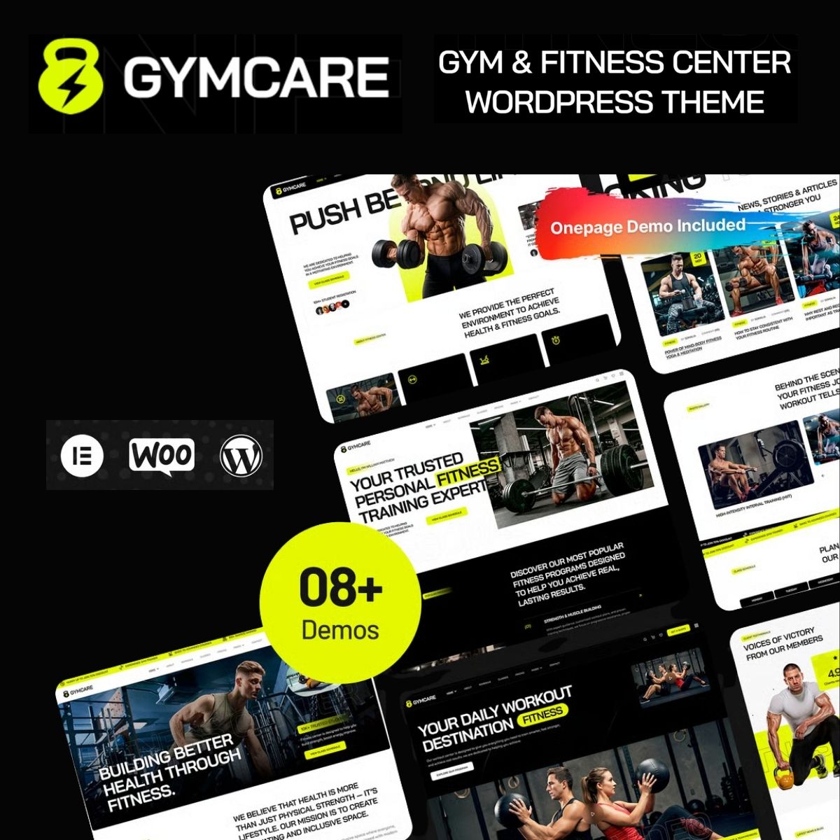 Gymcare - Fitness and Gym WordPress Theme Gymcare - Fitness and Gym WordPress Theme