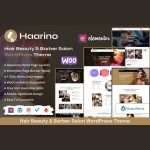 Haarino - Hair Beauty & Makeup Salon WordPress Theme