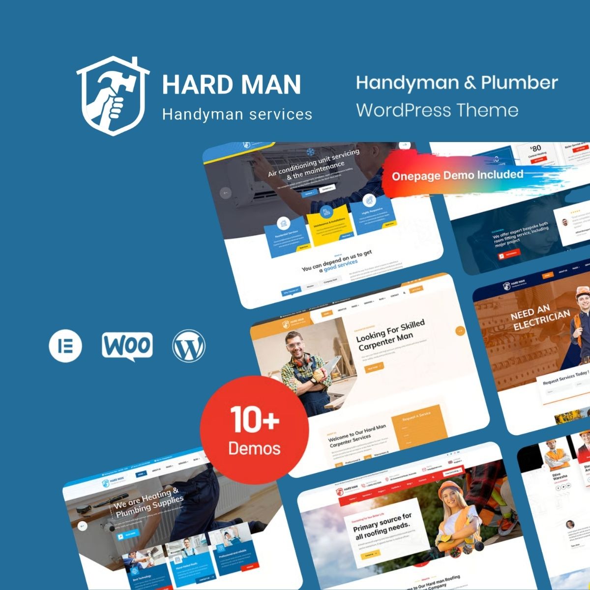 Hardman - Handyman & Plumber WordPress Theme Hardman - Handyman & Plumber WordPress Theme