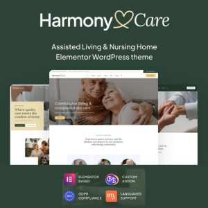 Harmony Care - Private Nursing Home & Senior Care WordPress Theme