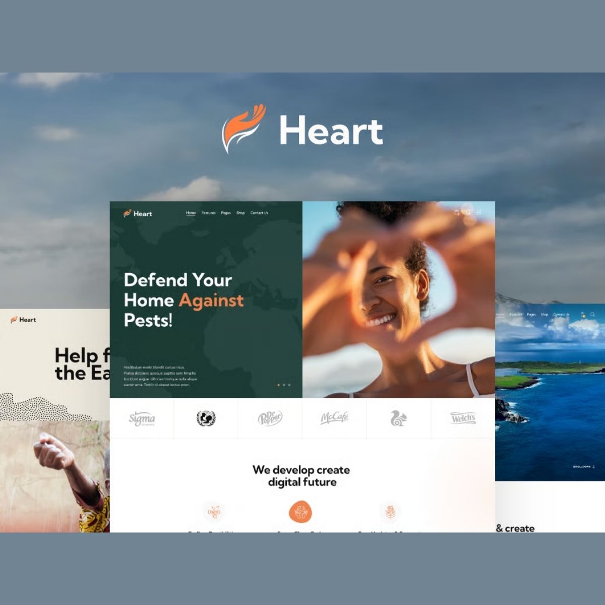 Heart - Donation & NGO Charity WordPress Theme Heart - Donation & NGO Charity WordPress Theme