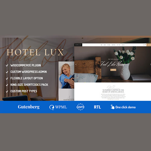 Hotel Lux - Resort & SPA WordPress Theme Hotel Lux - Resort & SPA WordPress Theme