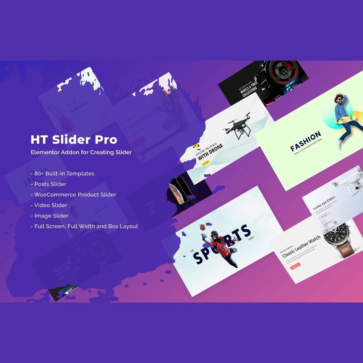 HT Slider Pro For Elementor HT Slider Pro For Elementor
