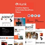 Hunk – Digital Agency & Portfolio WordPress Theme