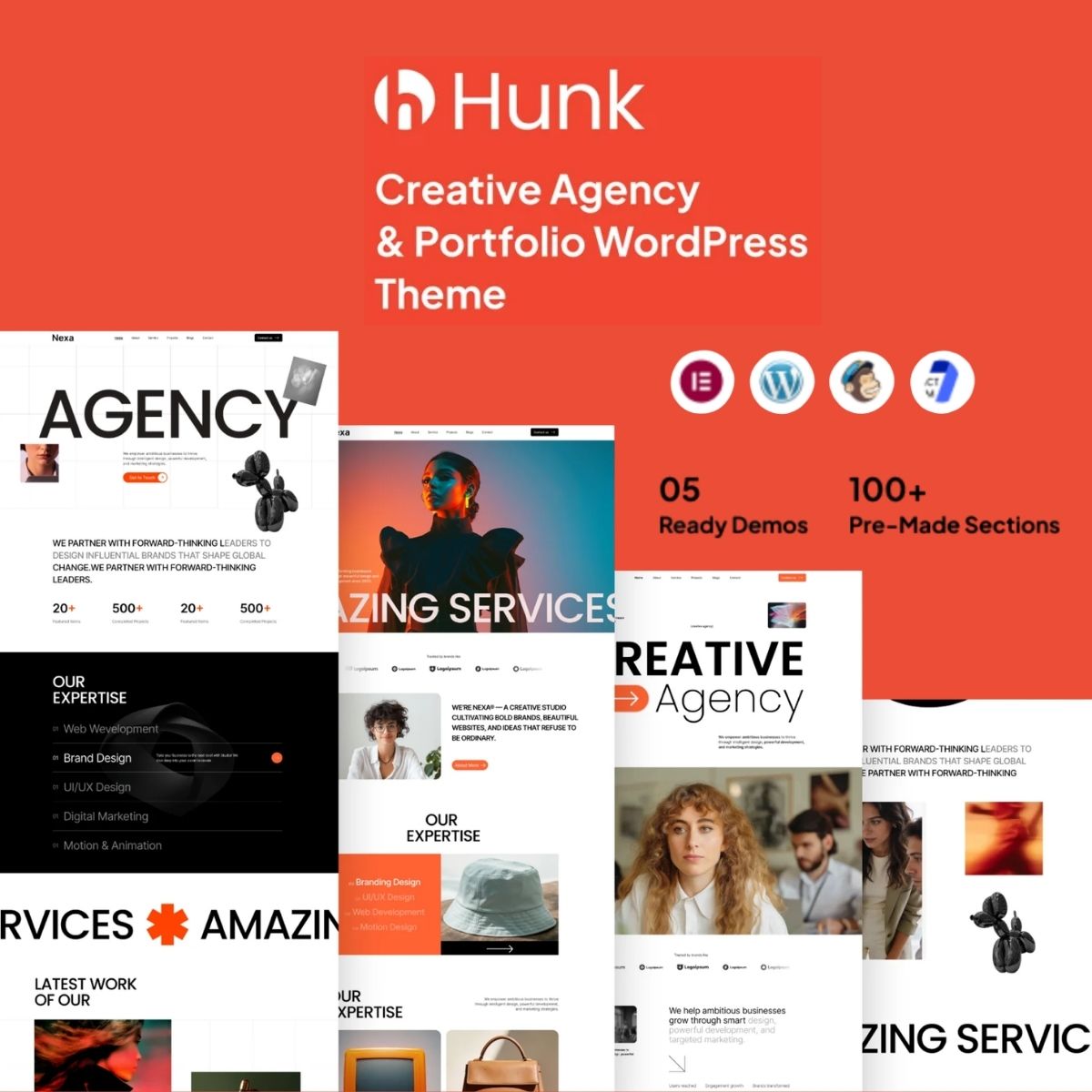 Hunk – Digital Agency & Portfolio WordPress Theme Hunk – Digital Agency & Portfolio WordPress Theme