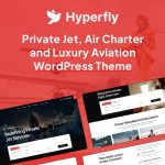 HyperFly - Private Jet Charter & Aviation WordPress Theme