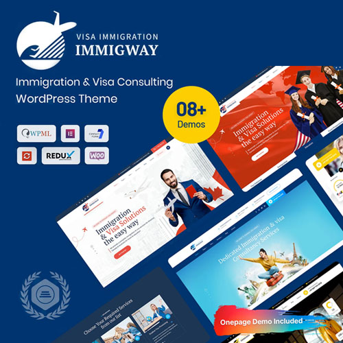 Immigway - Immigration and Visa Consulting WordPress Theme Immigway - Immigration and Visa Consulting WordPress Theme