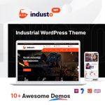 Industo - Factory & Industry WordPress Theme