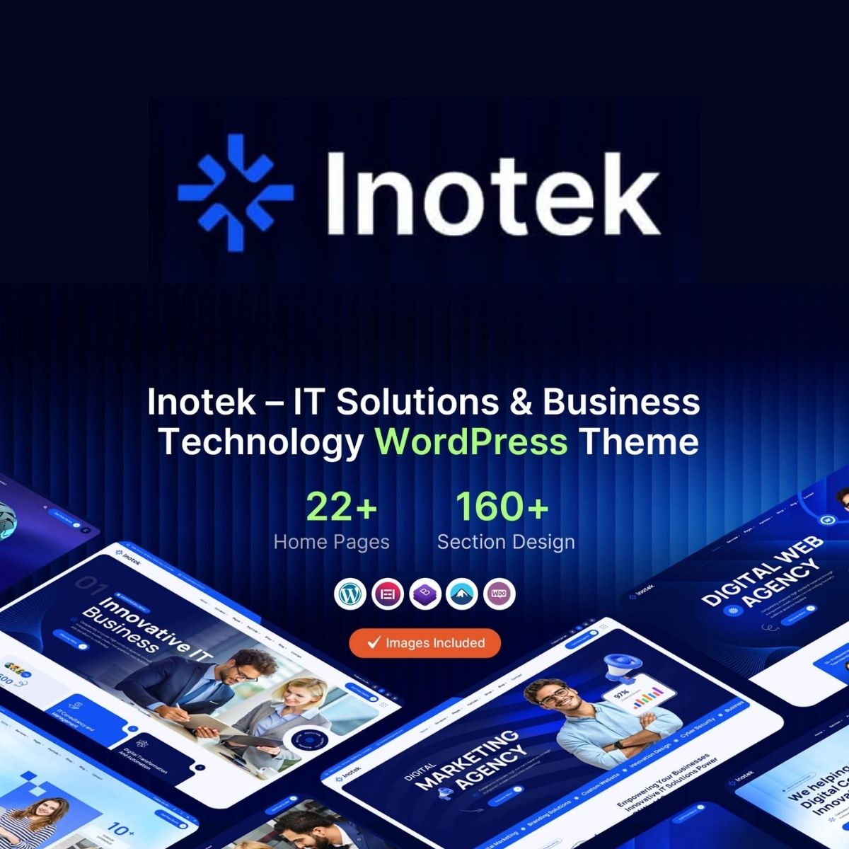 Inotek - IT Solutions and Business Technology WordPress Theme Inotek - IT Solutions and Business Technology WordPress Theme