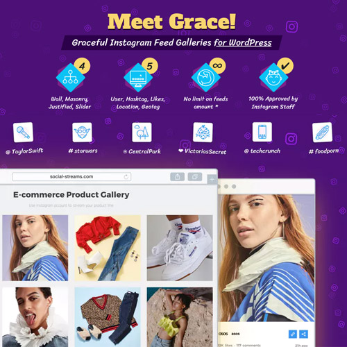 Instagram Feed Gallery — Grace for WordPress Instagram Feed Gallery — Grace for WordPress