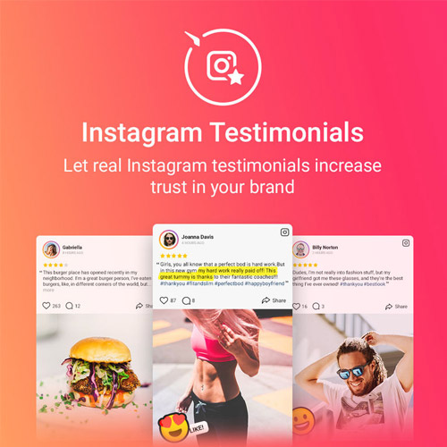 Instagram Testimonials Plugin for WordPress Instagram Testimonials Plugin for WordPress