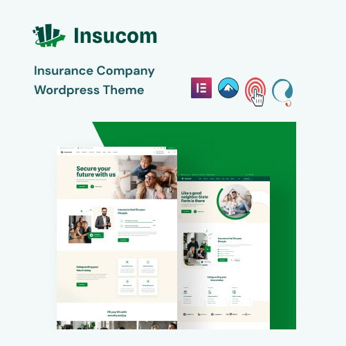 Insucom - Insurance WordPress Theme Insucom - Insurance WordPress Theme