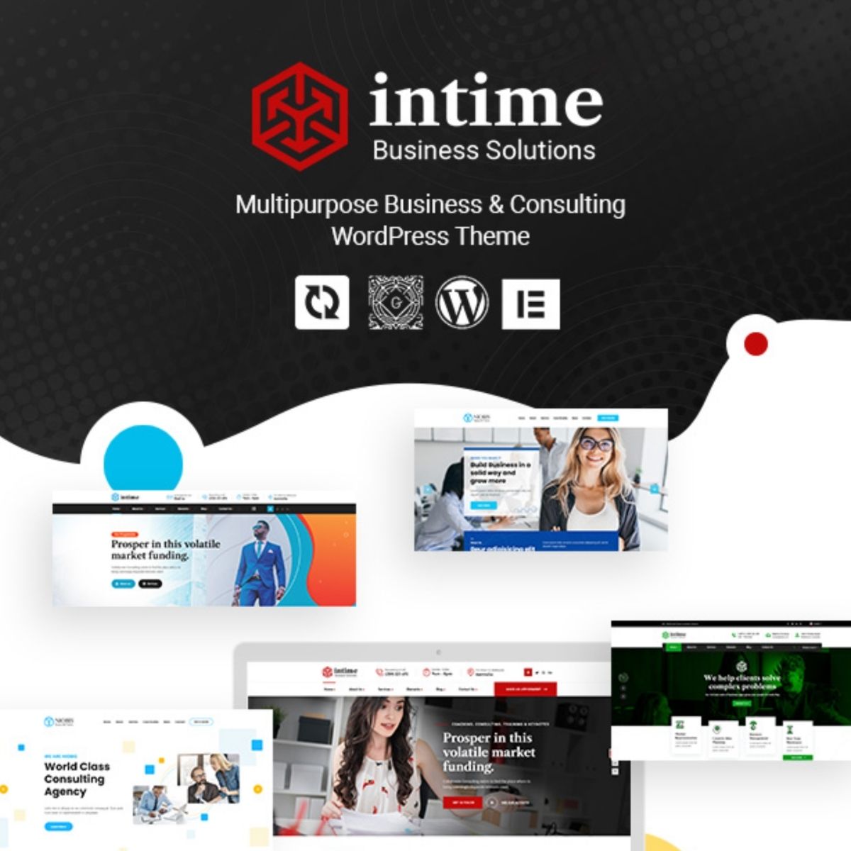Intime - Business Consulting WordPress Theme Intime - Business Consulting WordPress Theme