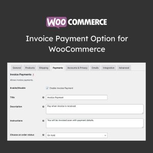 Invoice Payment Option for WooCommerce