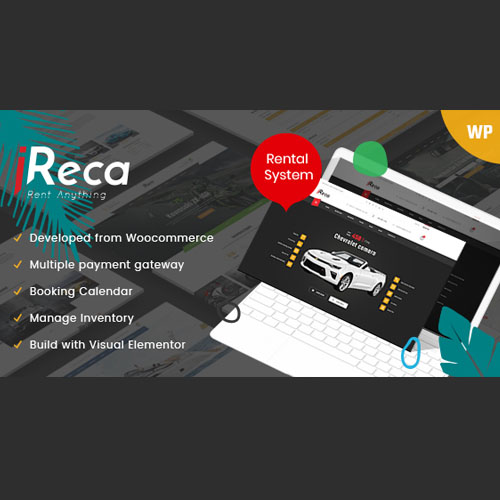 Ireca - Car Rental Boat, Bike, Vehicle, Calendar WordPress Theme Ireca - Car Rental Boat, Bike, Vehicle, Calendar WordPress Theme