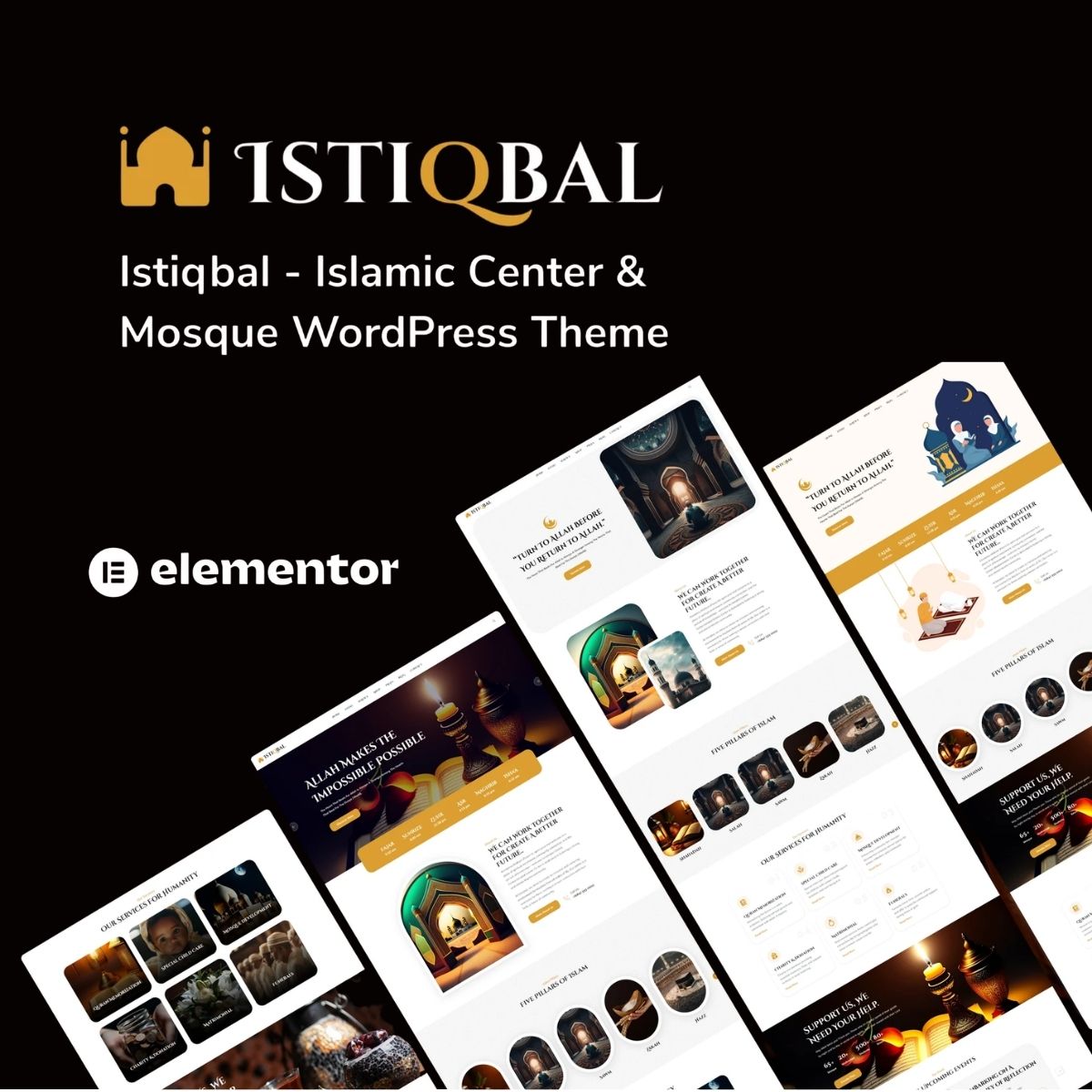 Istiqbal - Islamic Center & Mosque WordPress Theme Istiqbal - Islamic Center & Mosque WordPress Theme
