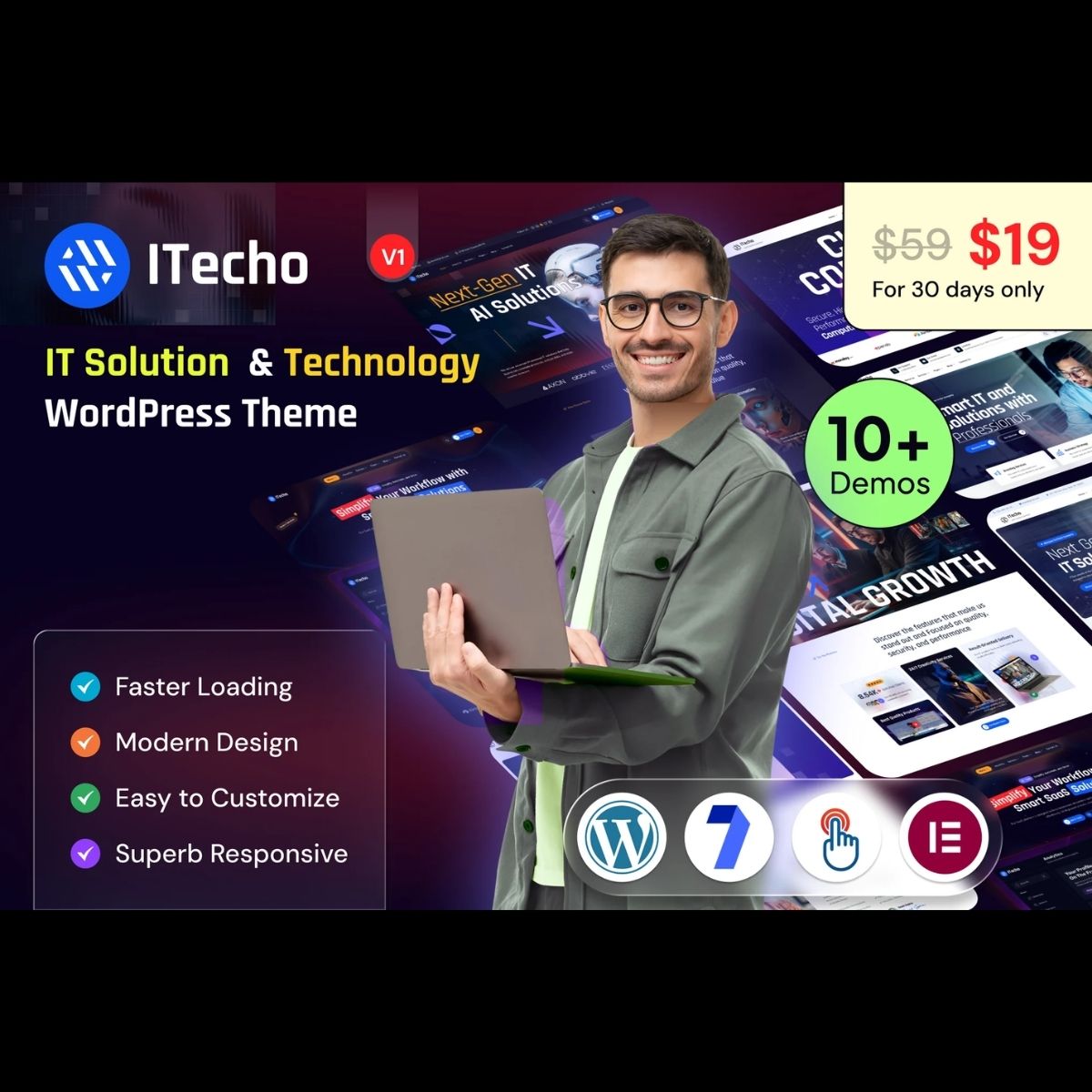ITecho - IT Solutions & Technology WordPress Theme ITecho - IT Solutions & Technology WordPress Theme