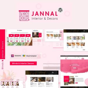 Jannal - Curtains & Doors WordPress Theme