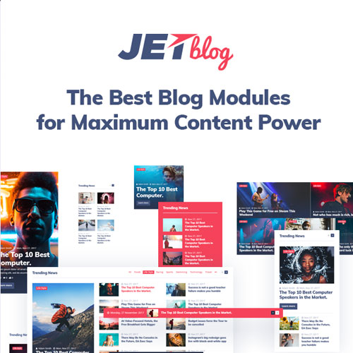 JetBlog - Blogging Package for Elementor Page Builder JetBlog - Blogging Package for Elementor Page Builder
