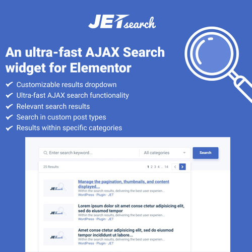 JetSearch For Elementor JetSearch For Elementor