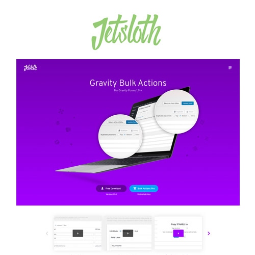 Jetsloth - Gravity Forms Bulk Actions Pro Jetsloth - Gravity Forms Bulk Actions Pro