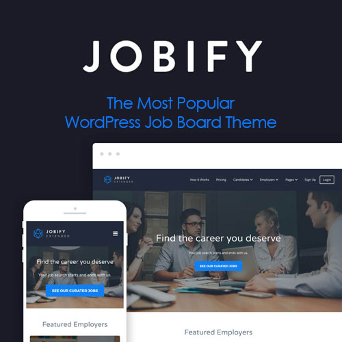 Jobify - The Most Popular WordPress Job Board Theme Jobify - The Most Popular WordPress Job Board Theme