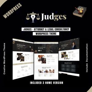 Judges - Attorney & Legal Consultancy WordPress Theme
