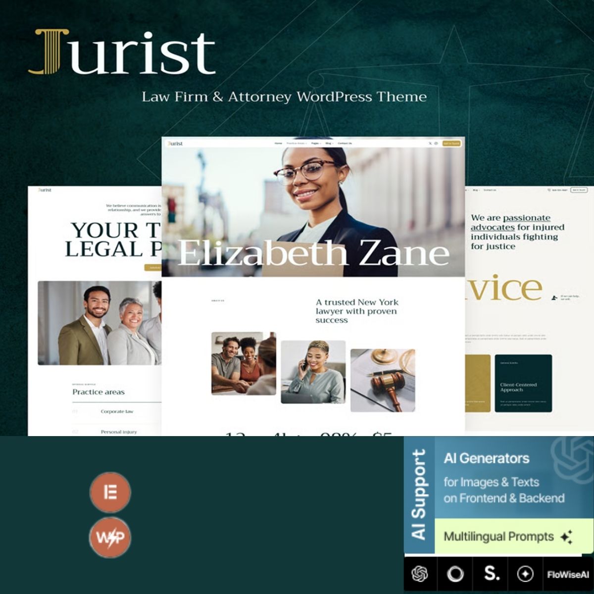 Jurist - Law Firm & Attorney WordPress Theme Jurist - Law Firm & Attorney WordPress Theme