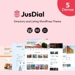 JusDial- Directory and Listing WordPress Theme