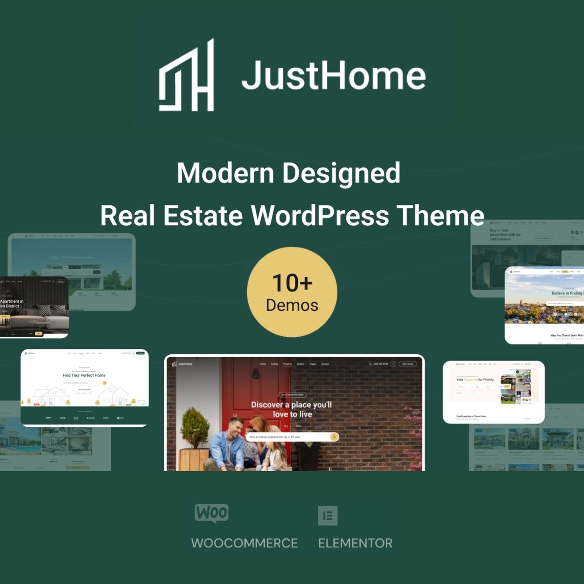 Justhome – Real Estate WordPress Theme Justhome – Real Estate WordPress Theme