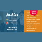 JUSTICE - Law & Business WordPress Theme