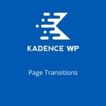 Kadence Page Transitions