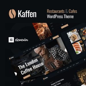 Kaffen - Cafe Coffee WordPress Theme