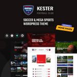 Kester - Soccer Club & Sports News WordPress Theme