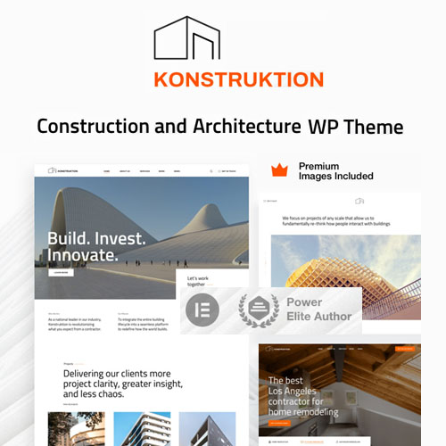 Konstruktion - Construction Architecture WordPress Theme Konstruktion - Construction Architecture WordPress Theme